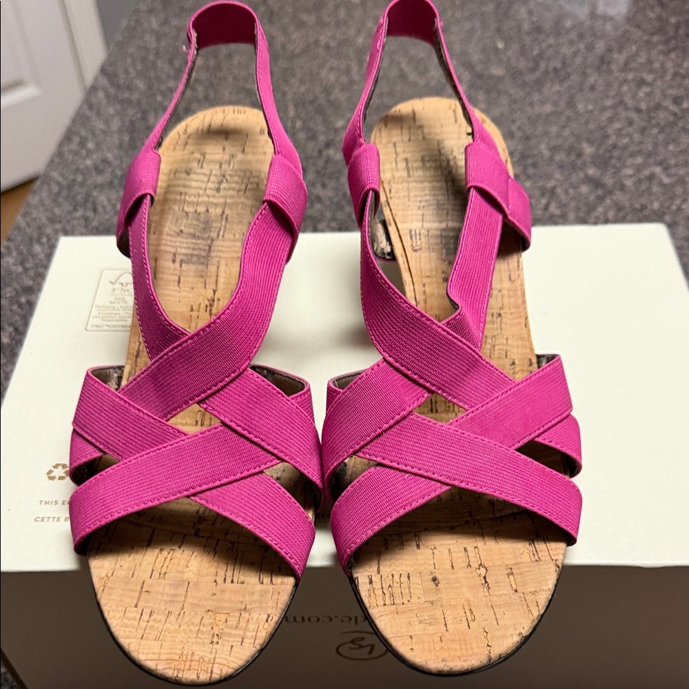 Vero Cupid Pink Strappy Sandals